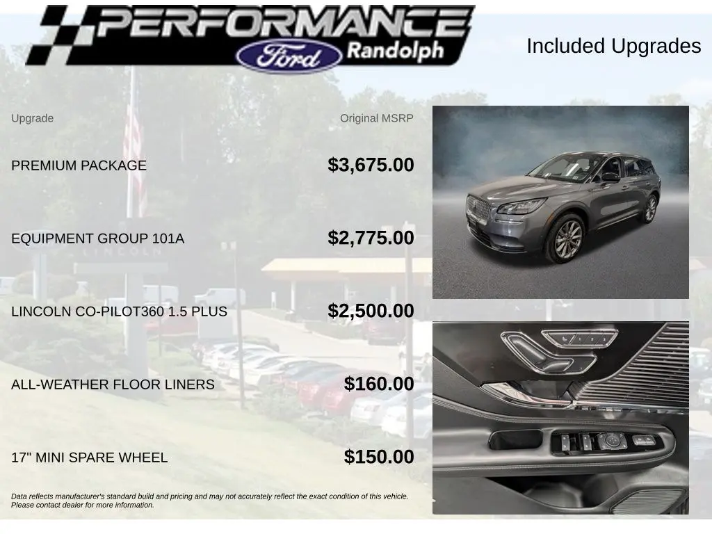 2022 Lincoln Corsair - $25,293