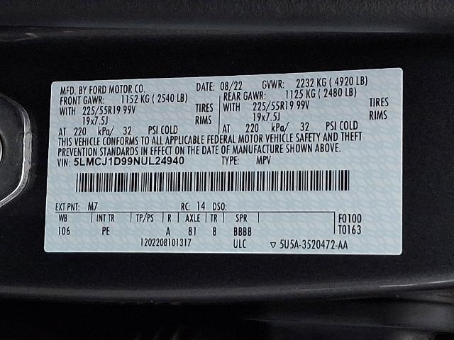 2022 Lincoln Corsair - $30,477