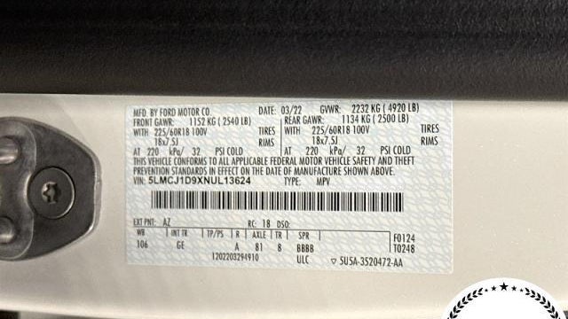 2022 Lincoln Corsair Standard