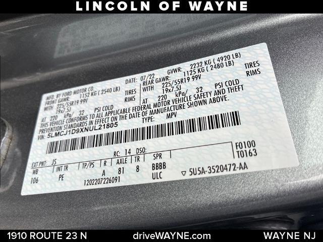 2022 Lincoln Corsair - $27,998