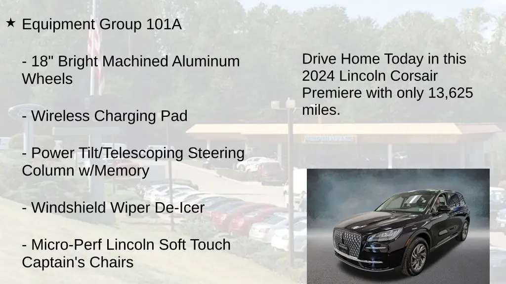 2024 Lincoln Corsair Premiere