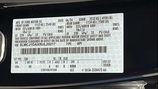 2024 Lincoln Corsair Premiere