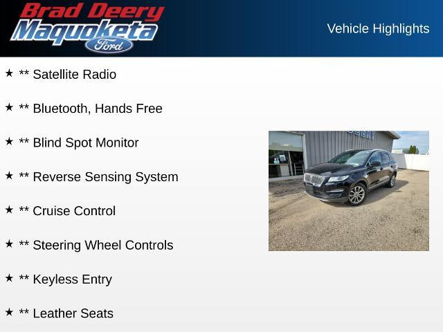 2019 Lincoln MKC - $14,983