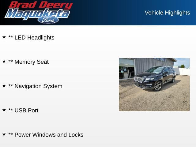 2019 Lincoln MKC - $14,983