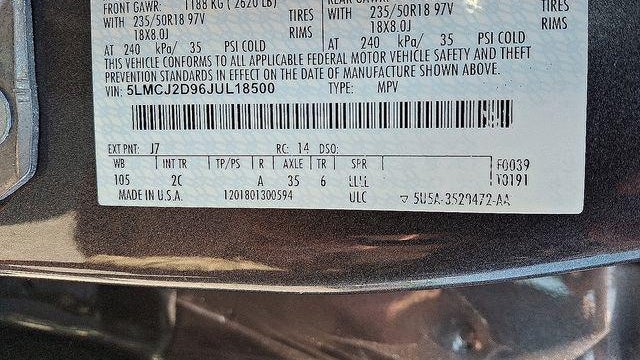 2018 Lincoln MKC Select