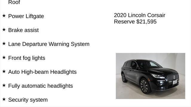 2020 Lincoln Corsair Reserve