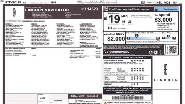 Preowned 2019 Lincoln Navigator Select for Sale