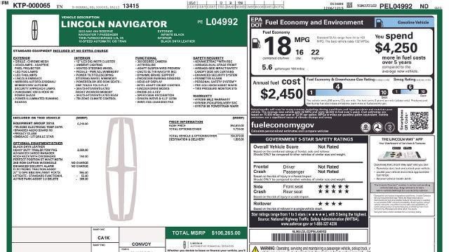 2023 Lincoln Navigator Reserve