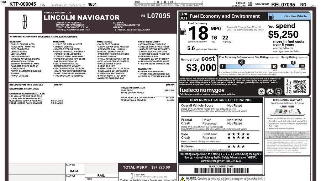 2024 Lincoln Navigator Reserve