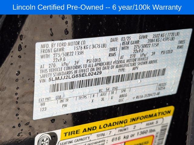 2025 Lincoln Navigator - $74,500