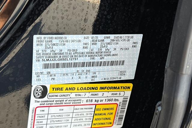 2025 Lincoln Navigator - $74,594