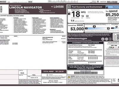 Photo of a 2024 Lincoln Navigator 4X4 Reserve 4DR SUV for sale