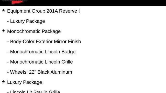 2024 Lincoln Navigator Reserve