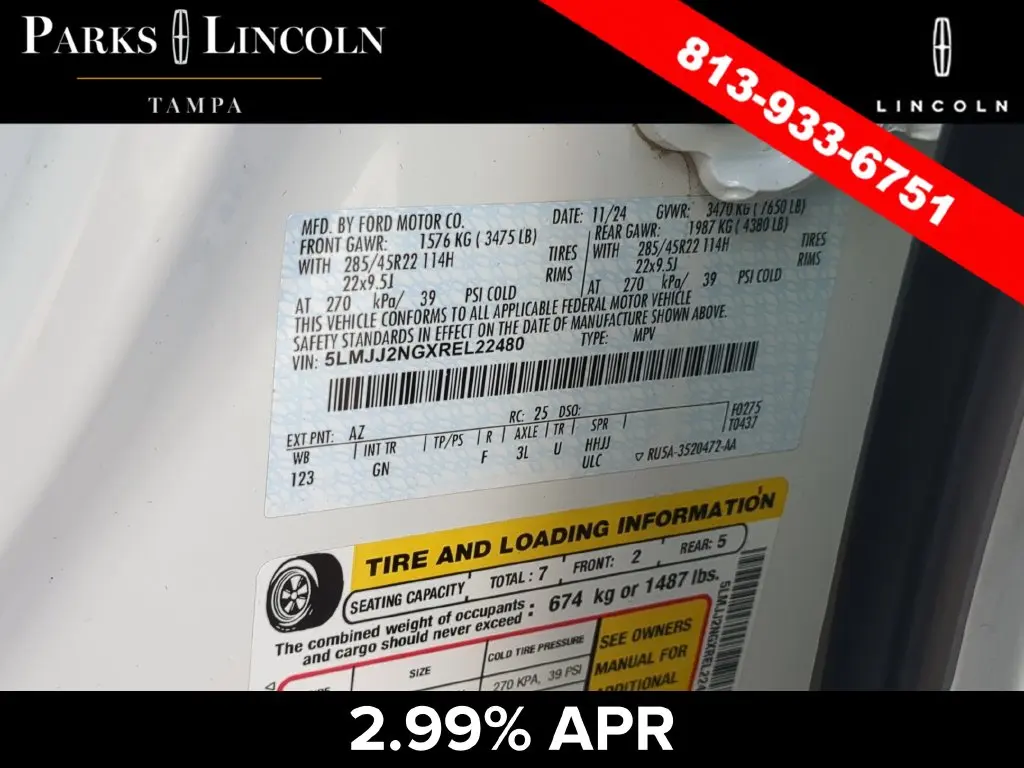 2024 Lincoln Navigator - $66,500