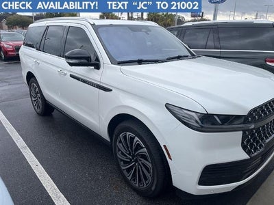 Photo of a 2025 Lincoln Navigator 4X4 Black Label 4DR SUV for sale