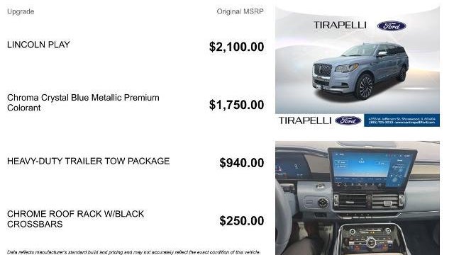 2022 Lincoln Navigator Black Label