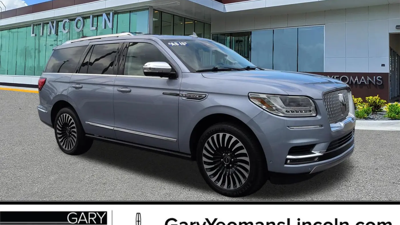 Preowned 2021 Lincoln Navigator Black Label for Sale