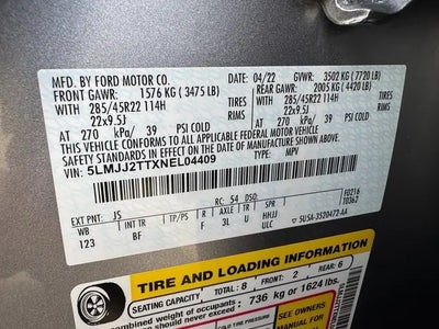 Photo of a 2022 Lincoln Navigator 4X4 Black Label 4DR SUV for sale