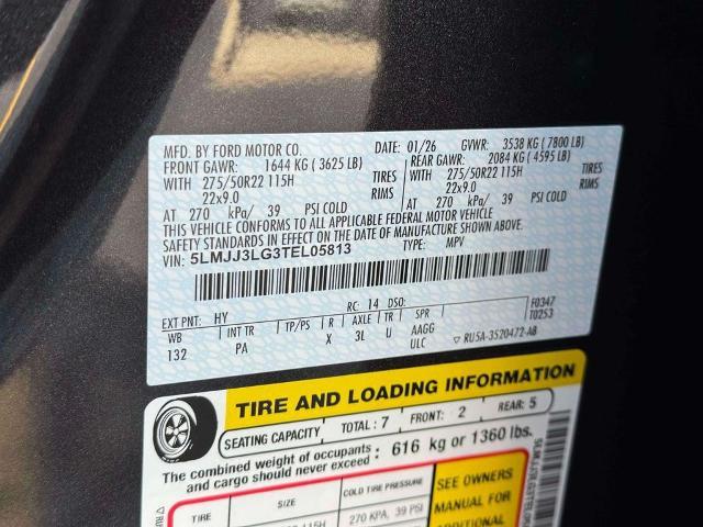2026 Lincoln Navigator - $99,386