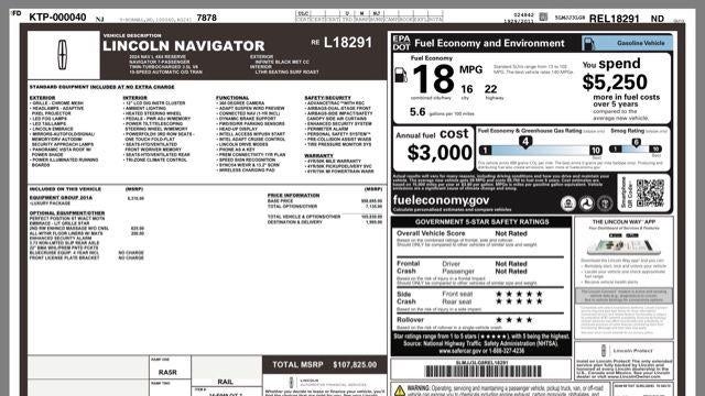 2024 Lincoln Navigator L Reserve