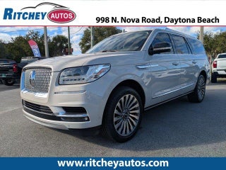 2020 Lincoln Navigator L with Ceramic White Exterior