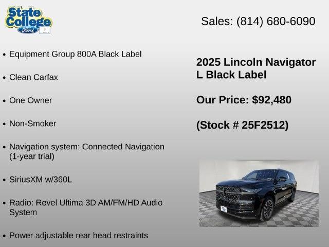 2025 Lincoln Navigator - $92,480