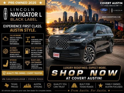 Photo of a 2025 Lincoln Navigator L 4X4 Black Label 4DR SUV for sale