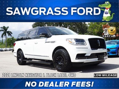 Photo of a 2021 Lincoln Navigator L 4X4 Black Label 4DR SUV for sale