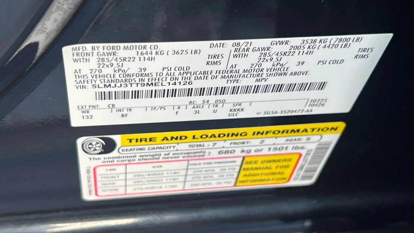 2021 Lincoln Navigator L Black Label