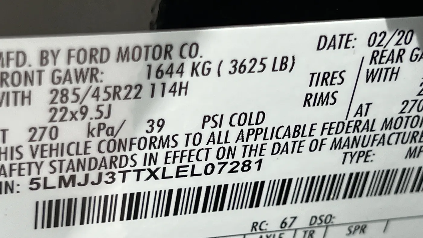 2020 Lincoln Navigator L Black Label