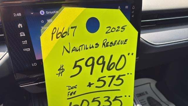 2025 Lincoln Nautilus Reserve