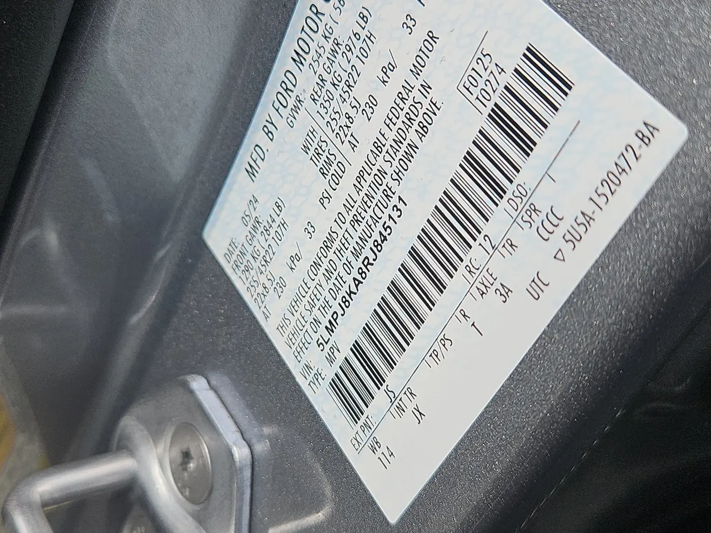 2024 Lincoln Nautilus - $51,895