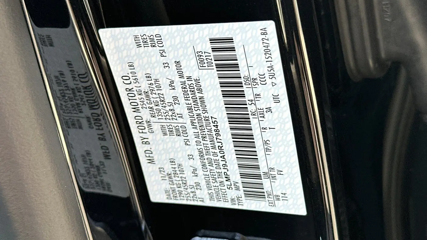 2024 Lincoln Nautilus Black Label