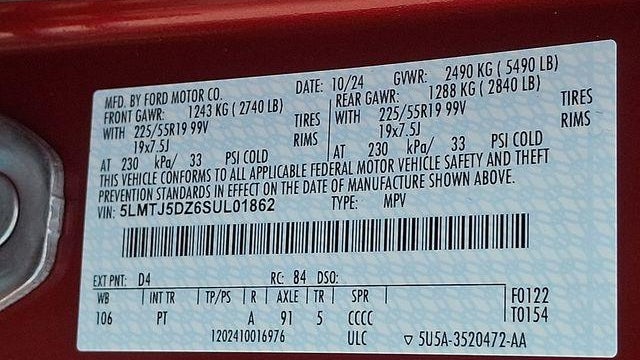 2025 Lincoln Corsair Grand Touring