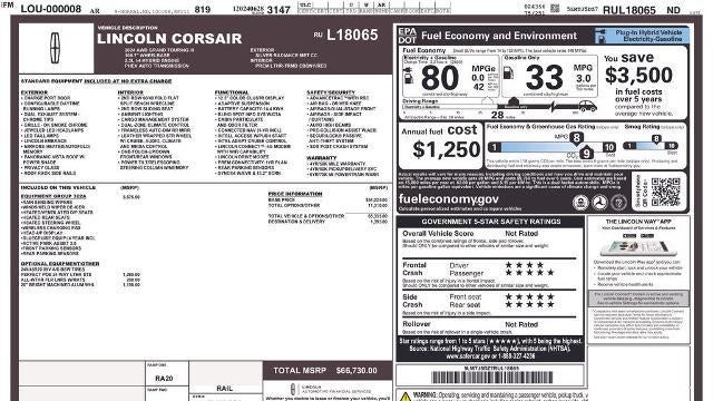 2024 Lincoln Corsair Grand Touring