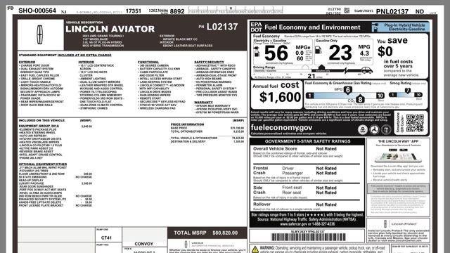2023 Lincoln Aviator Grand Touring