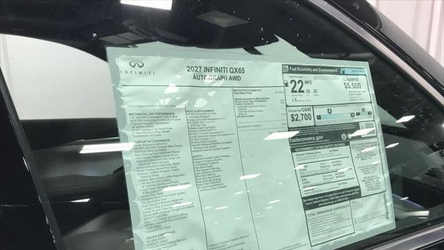 2027 INFINITI QX65 Autograph