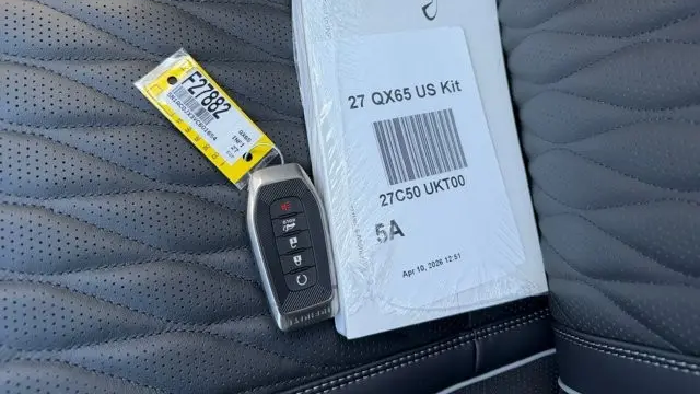 2027 INFINITI QX65 Autograph