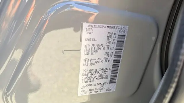 2027 INFINITI QX65 Autograph
