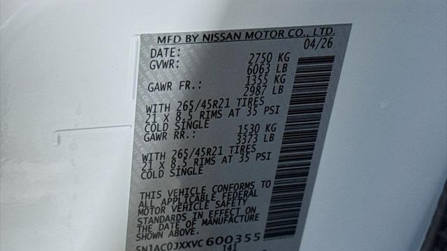 2027 INFINITI QX65 Autograph