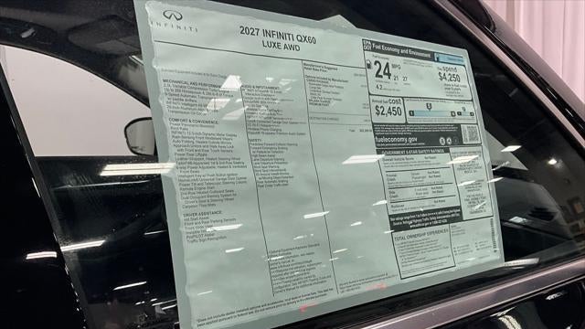 2027 INFINITI QX60 Luxe