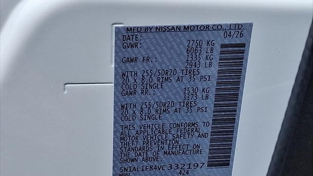 2027 INFINITI QX60 Luxe