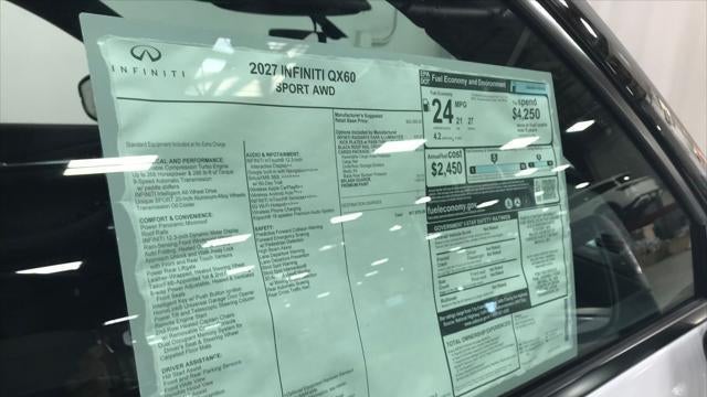2027 INFINITI QX60 Sport