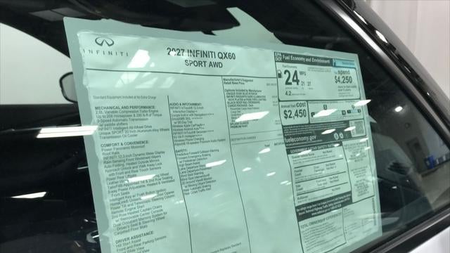 2027 INFINITI QX60 Sport