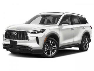 2025 INFINITI QX60 with Majestic White Exterior