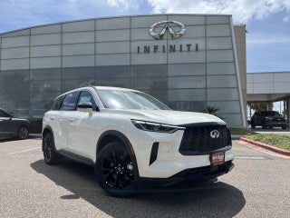 2025 INFINITI QX60 with Majestic White Exterior