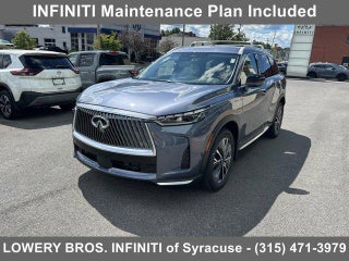 2026 INFINITI QX60 with Moonbow Blue Exterior
