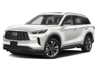 2025 INFINITI QX60 with Majestic White Exterior