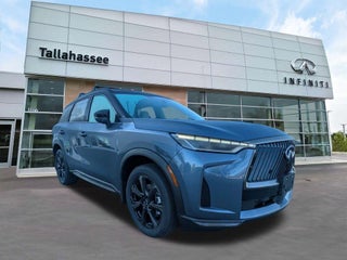 2026 INFINITI QX60 with Moonbow Blue W/ Black Obsidian Roof Exterior