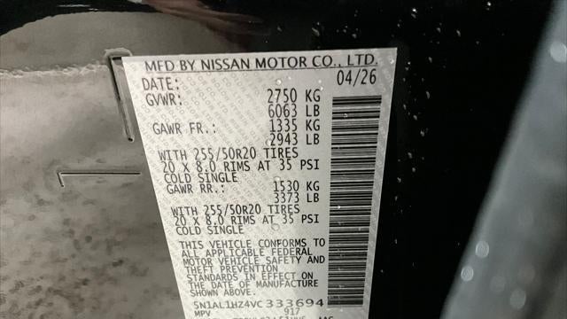 2027 INFINITI QX60 Autograph